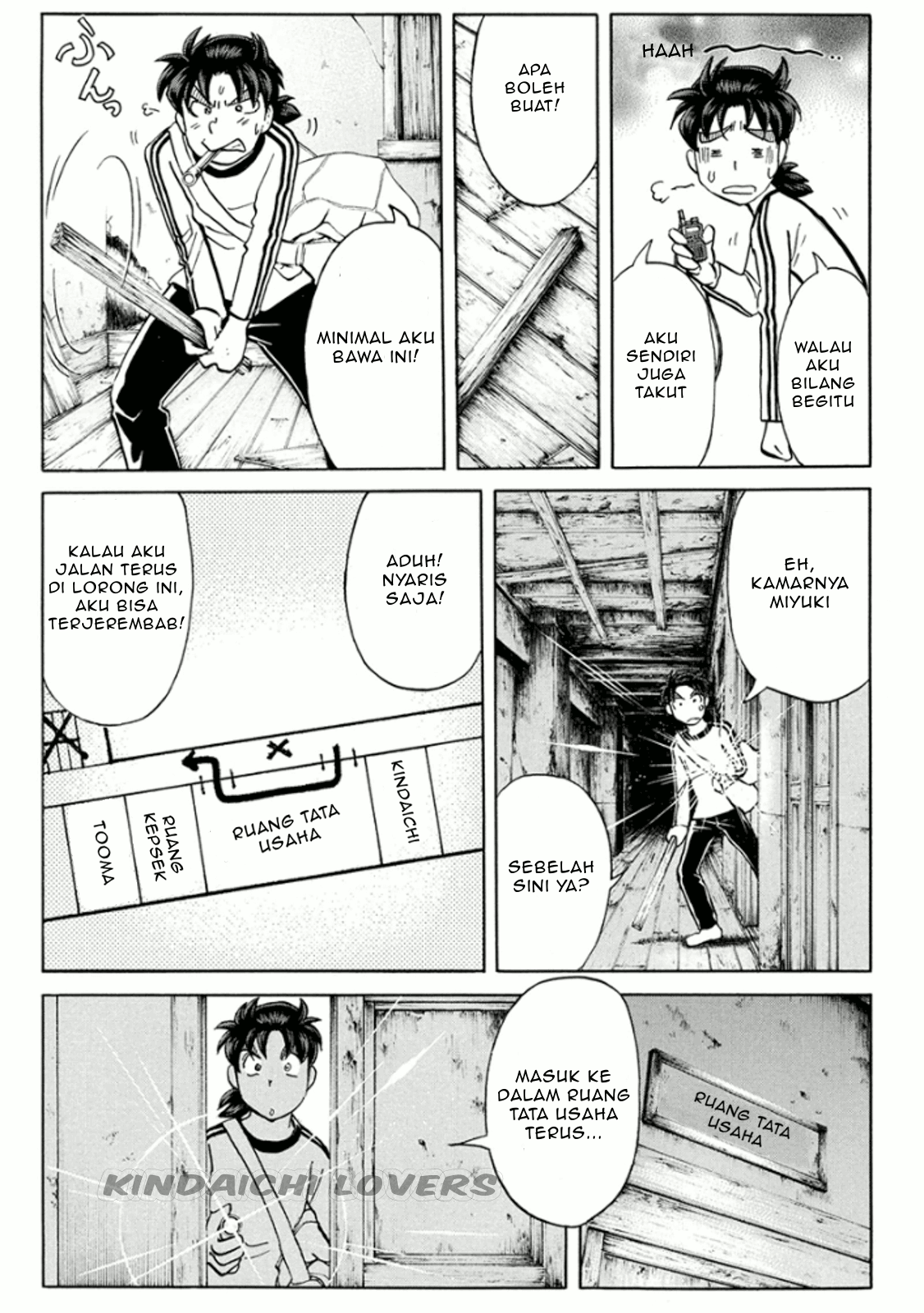 Kindaichi Shounen no Jikenbo R Chapter 16 Bahasa Indonesia